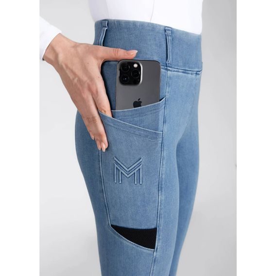Jeggings Maximilian Equestrian Tech Full Grip Denim dámské