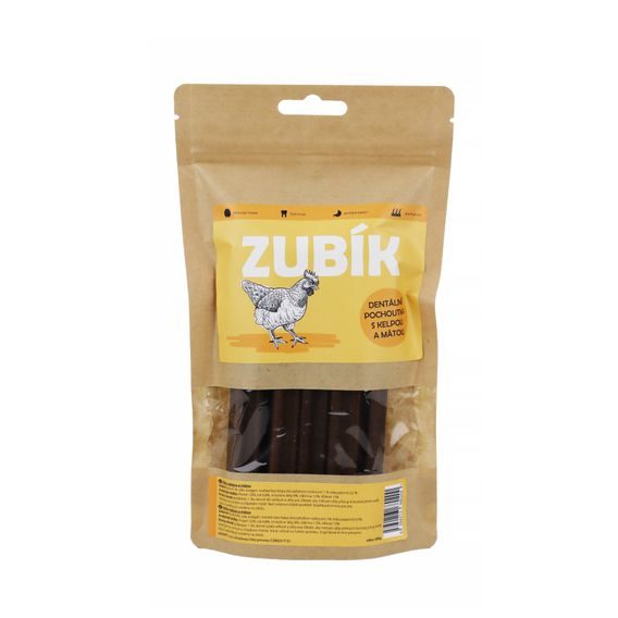 Pochoutka ZUBÍK Dentální kříže Kelpa s mátou 200g