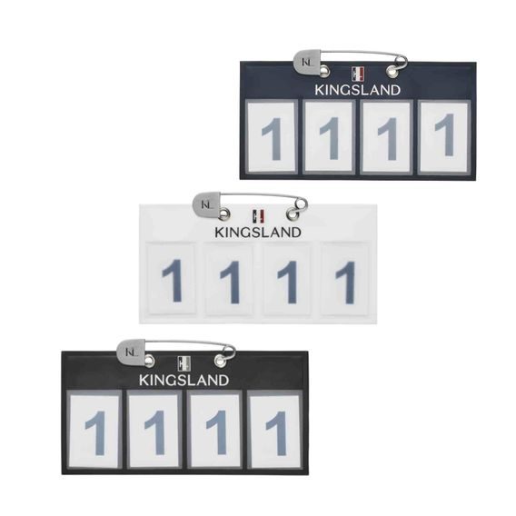 Startovní číslo na dečku Kingsland Classic 4-místné