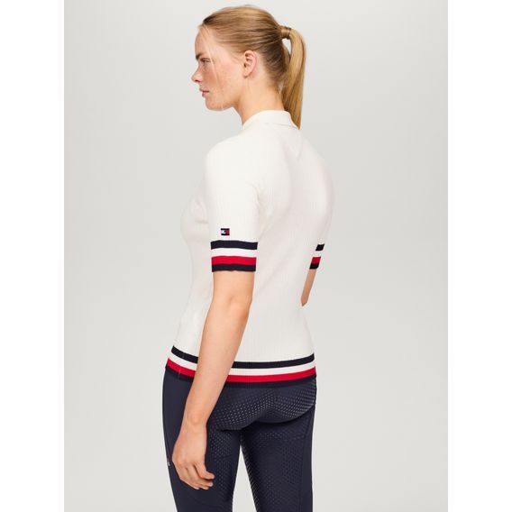 Tričko Tommy Hilfiger Lenox Pullover Polo dámské Kolekce 2025