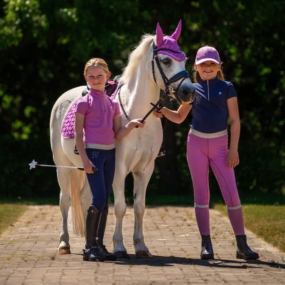 Jeggings QHP Gwenn Full Grip dětské KOLEKCE 2024