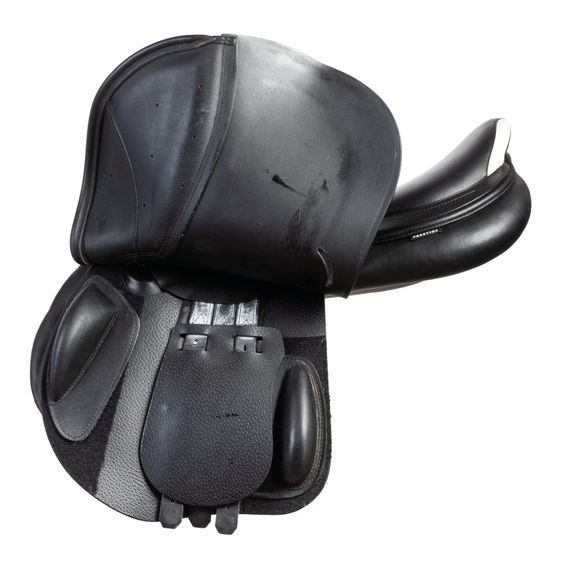 Sedlo skokové Prestige PARIS EQS 1834 vlna černá A+2 L SLEVA-25% lehce použité