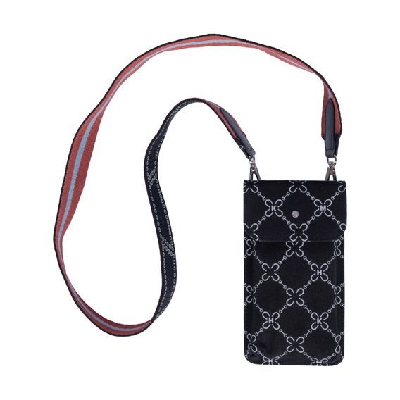 Kabelka HKM Ruby 10x18cm černá Kolekce