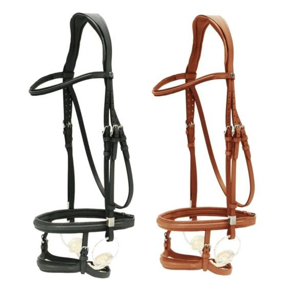 Uzdečka Stübben 2700 Pro-Jump Slide&Lock dvojitý nánosník