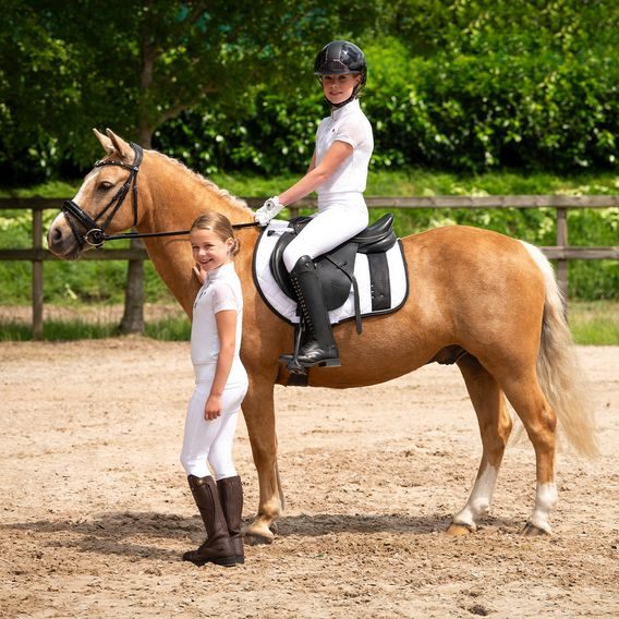 Jeggings QHP Kae Knee Grip dětské Kolekce 2025