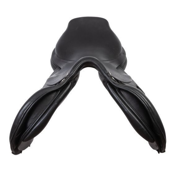 Komise č.: P106762 Sedlo skokové Kentaur Kronos17,5/3 NS Vintage plus latex černé vč:619266 + obal KT modrý
