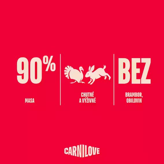 Pamlsky Carnilove Jerky 100g