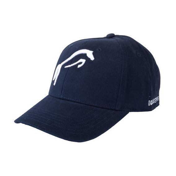*EQS* Baseballová čepice Equiservis 3D tmavě modrá - SLEVA - ušpiněná