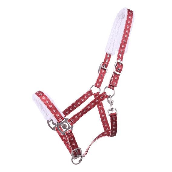 Ohlávka nylon QHP Christmas