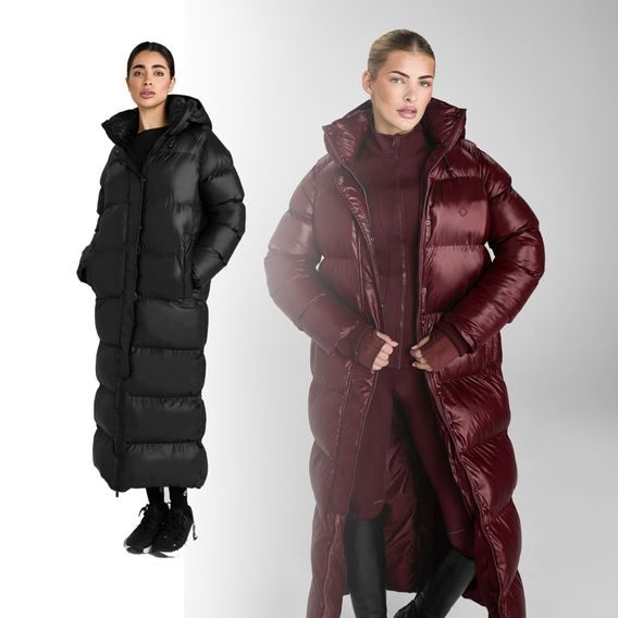 Kabát Aztec Diamond Heavy Quilted Long Puffer dámský Kolekce 2025/26