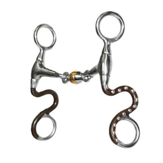 *W* Páka Metalab westernová Antique 12,5 cm / short NA OBJEDNÁVKU