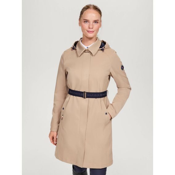 Kabát Tommy Hilfiger Edinburgh Tech Trench dámský Kolekce 2025