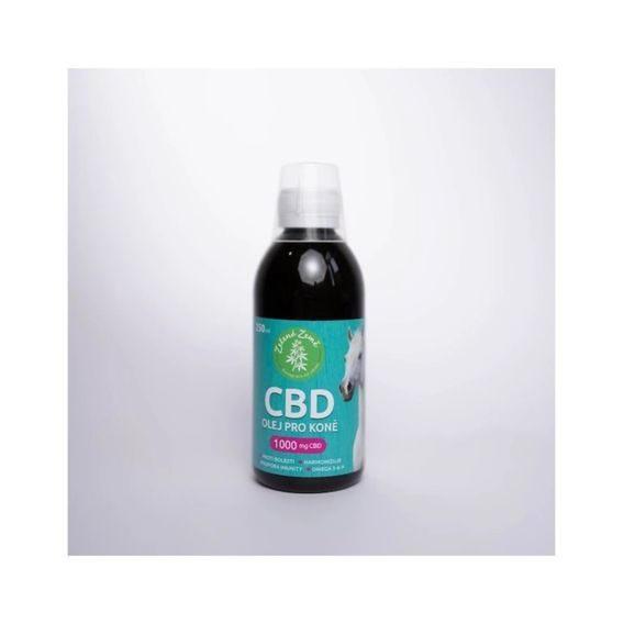 CBD olej pro koně Zelená Země 1000mg 250ml