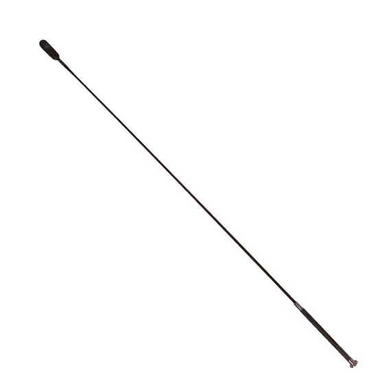 Bičík drezurní Kentucky Guidance Leather Grip s plácačkou