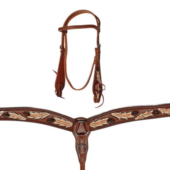 *W* Uzdečka a poprsník Cassini Rebece