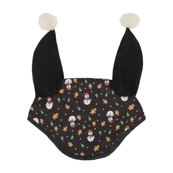 Čabraka na uši QHP Christmas - SLEVA - chybí bambulky na uších