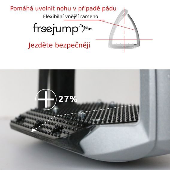 Třmeny bezpečnostní Freejump SoftUp PRO