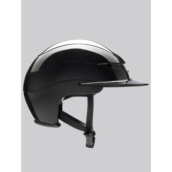 Jezdecká helma Equiline Xanto Mettalic Logo