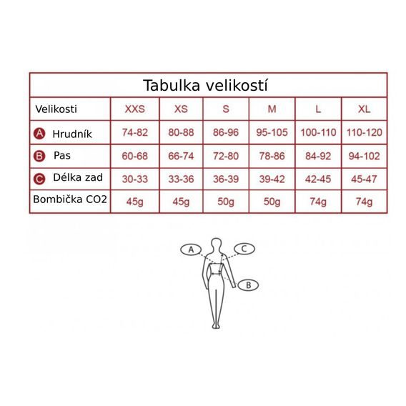 Airbagová vesta Spark 2 dětská DOPRODEJ