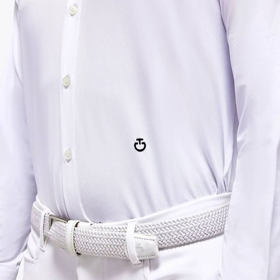 Závodní košile Cavalleria Toscana Guibert s dl. rukávem pánská KOLEKCE