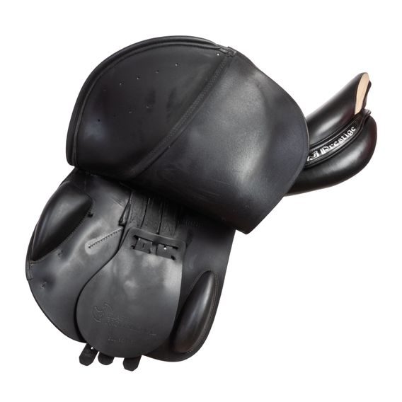 Komise č.P95608 sedlo skokové Prestige Elastic Professional 1732 vlna černé + obal Prestige vč:06150417