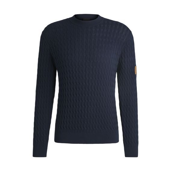 Svetr Boss Equestrian Jason pánský Kolekce 2025