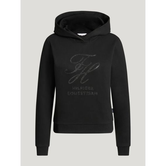 Mikina Tommy Hilfiger Equestrian Estelle Strass dámská Kolekce 2026/27