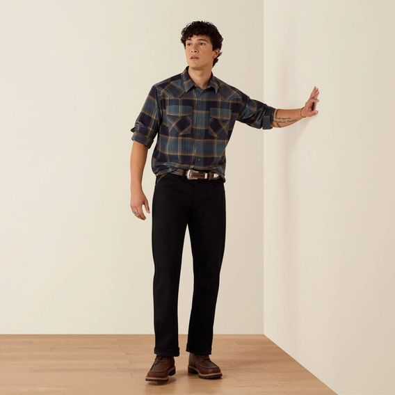 *W* Košile Ariat® MNS Retro Harbert Fitted Snap Shirt pánské Kolekce 2026/27