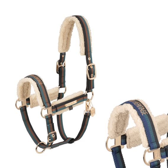 Ohlávka Eskadron Heritage Double Pin Teddyfleece Kolekce 2024/25