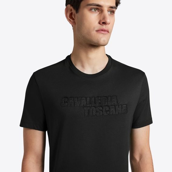 Tričko Cavalleria Toscana Orbit pánské Kolekce 2024/25