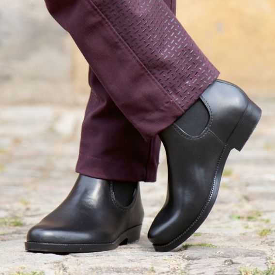 Perka gumová HKM Fashion černé - SLEVA - pravá 39 / levá 38