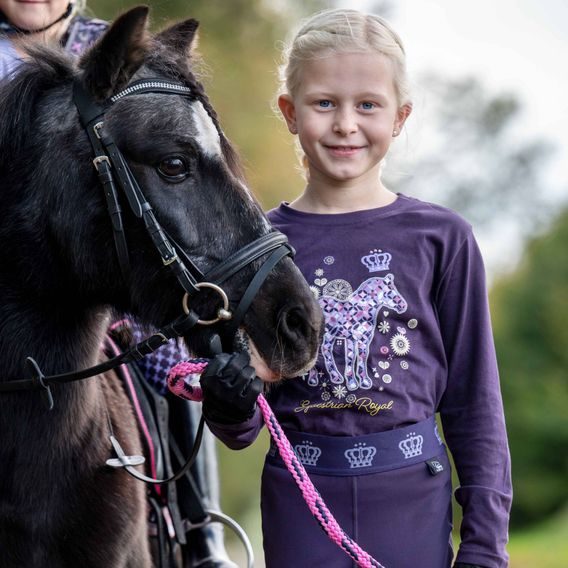 Tričko HKM Lola dl. rukáv dětské OUTLET