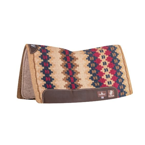 *W* Westernová deka Classic Equine Zone Wool Top Zoombang 3/4" 32x34" sheepskin/raspberry NA OBJEDNÁVKU