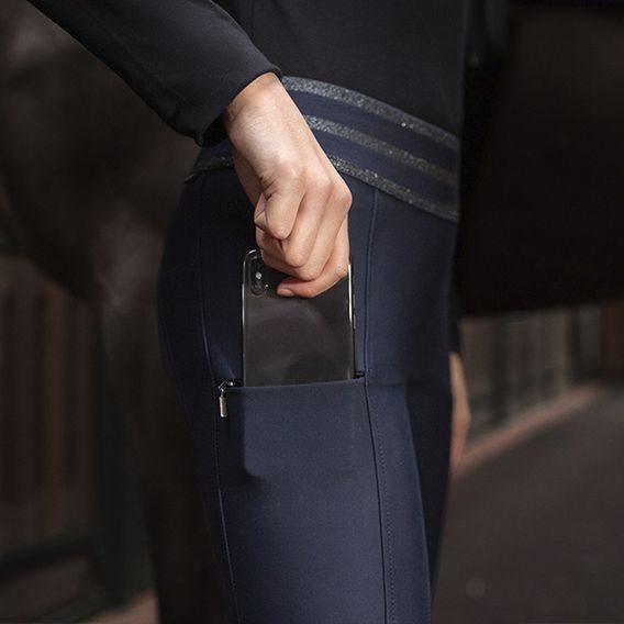 Jeggings Pikeur IDA ATHLEISURE Grip sed dětské
