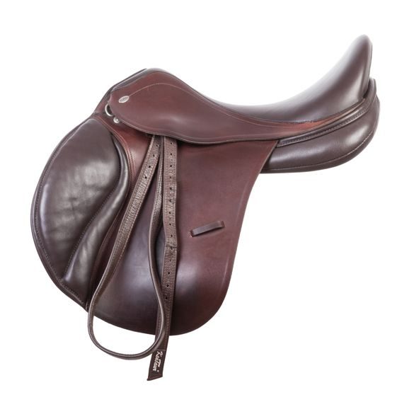 Komise č.:P105987 Sedlo školní KenTaur Danae 17,0/3 VINTAGE tabák v.č: G2988232 + řemeny 140 cm