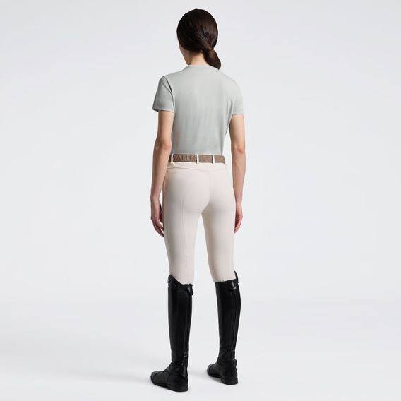 Tričko Cavalleria Toscana Floral Embroidery dámské Kolekce 2026