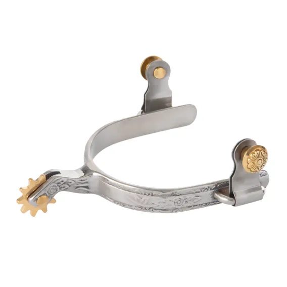 *W* Ostruhy Weaver Roping with Engraved Band dámské