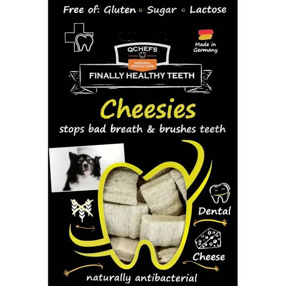 Qchefs Cheesies pamlsky 65g DOPRODEJ