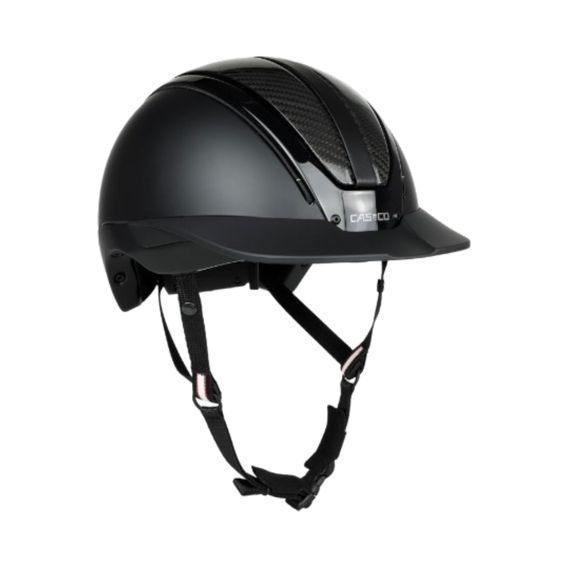 Jezdecká ochranná helma Casco Duell One EN 1384 Carbon DOPRODEJ