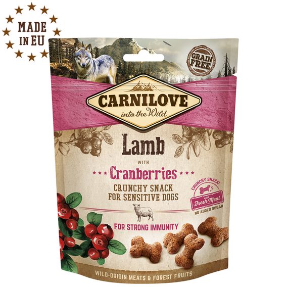 Pamlsek Carnilove Dog Crunchy Snack 200g