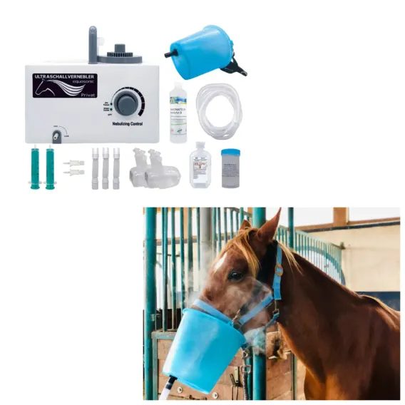 Inhalátor pro koně Equosonic Private Starter pack - SLEVA 20% - rozbalené