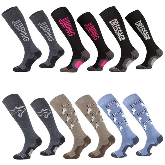 Jezdecké podkolenky Comodo WINTER Woolen