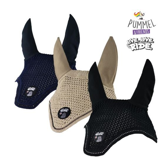 Čabraka na uši Equest Pummel Live Love Ride Kolekce 2024/25