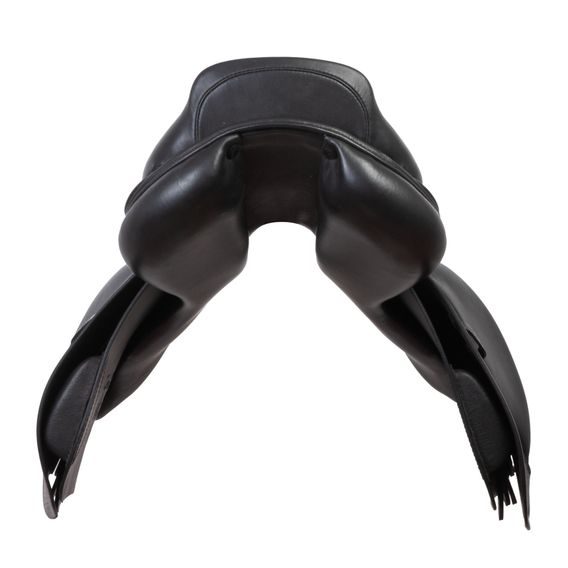 Komise č.: P106762 Sedlo skokové Kentaur Kronos17,5/3 NS Vintage plus latex černé vč:619266 + obal KT modrý