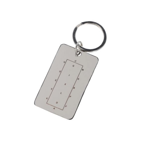 Klíčenka QHP drezurní obdélník