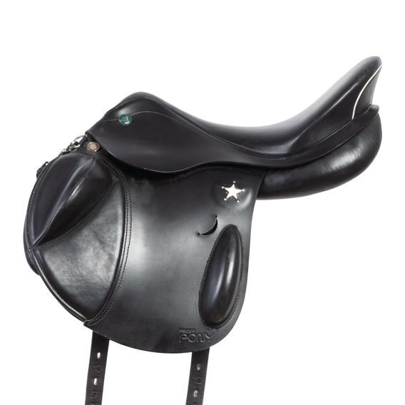 Komise č.P51197 Sedlo skokově univerzální Prestige Happy Pony Junior 1534 v.č. 07070719 černé**