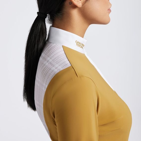 Tričko závodní Cavalleria Toscana Jersey dlouhý rukáv dámské Kolekce 2024/25