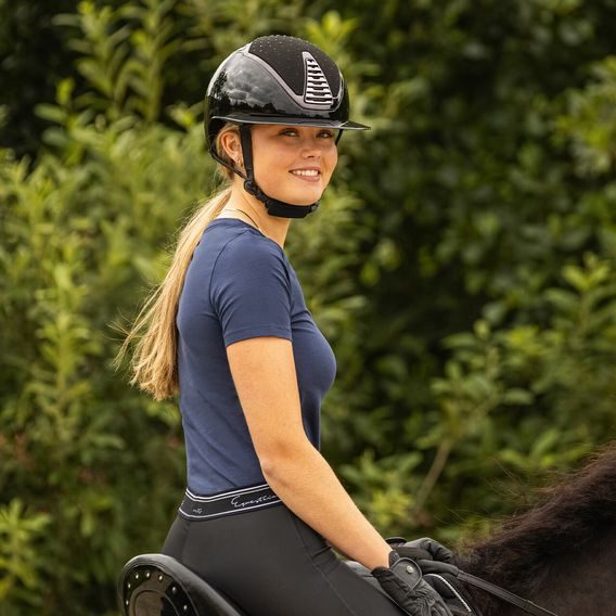 Jezdecká helma QHP Memphis Polo