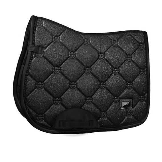 Podsedlová dečka Equestrian Stockholm All black glimmer KOLEKCE
