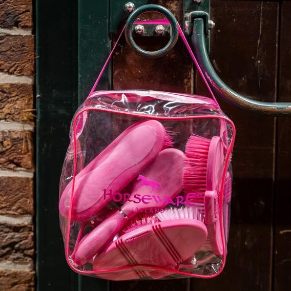 Sada čištění Horseware Newmarket Grooming Brush Set